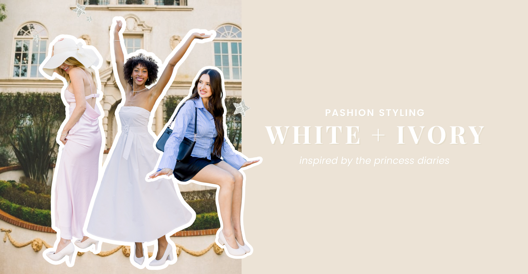 Pashion Styling: New White + Ivory Styles