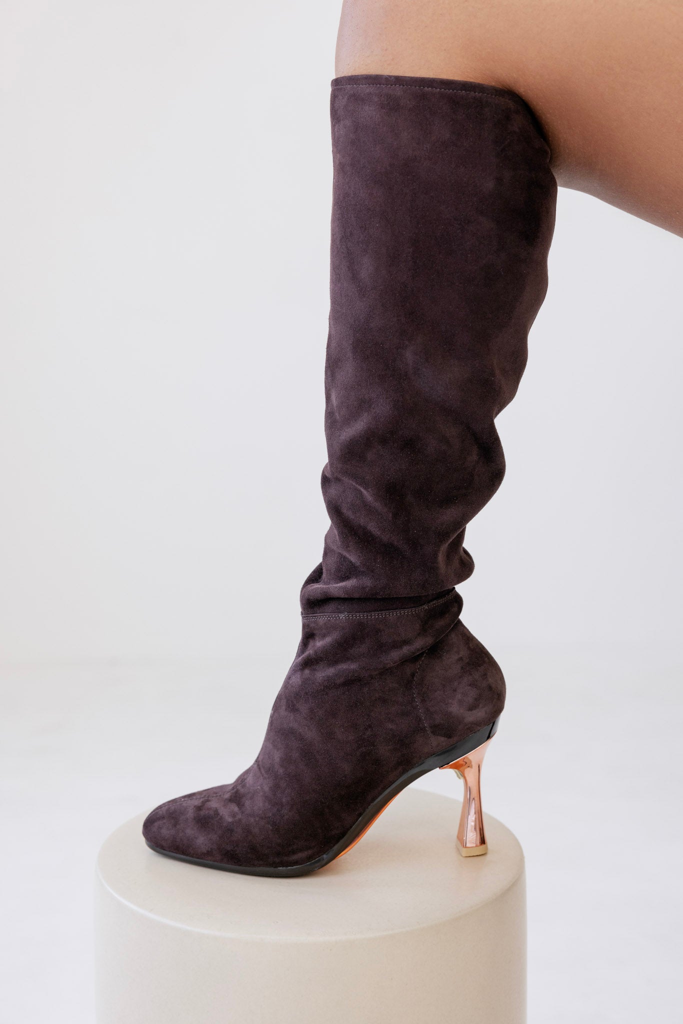 Flare Stiletto Heel Kit 3 Copper Metallic