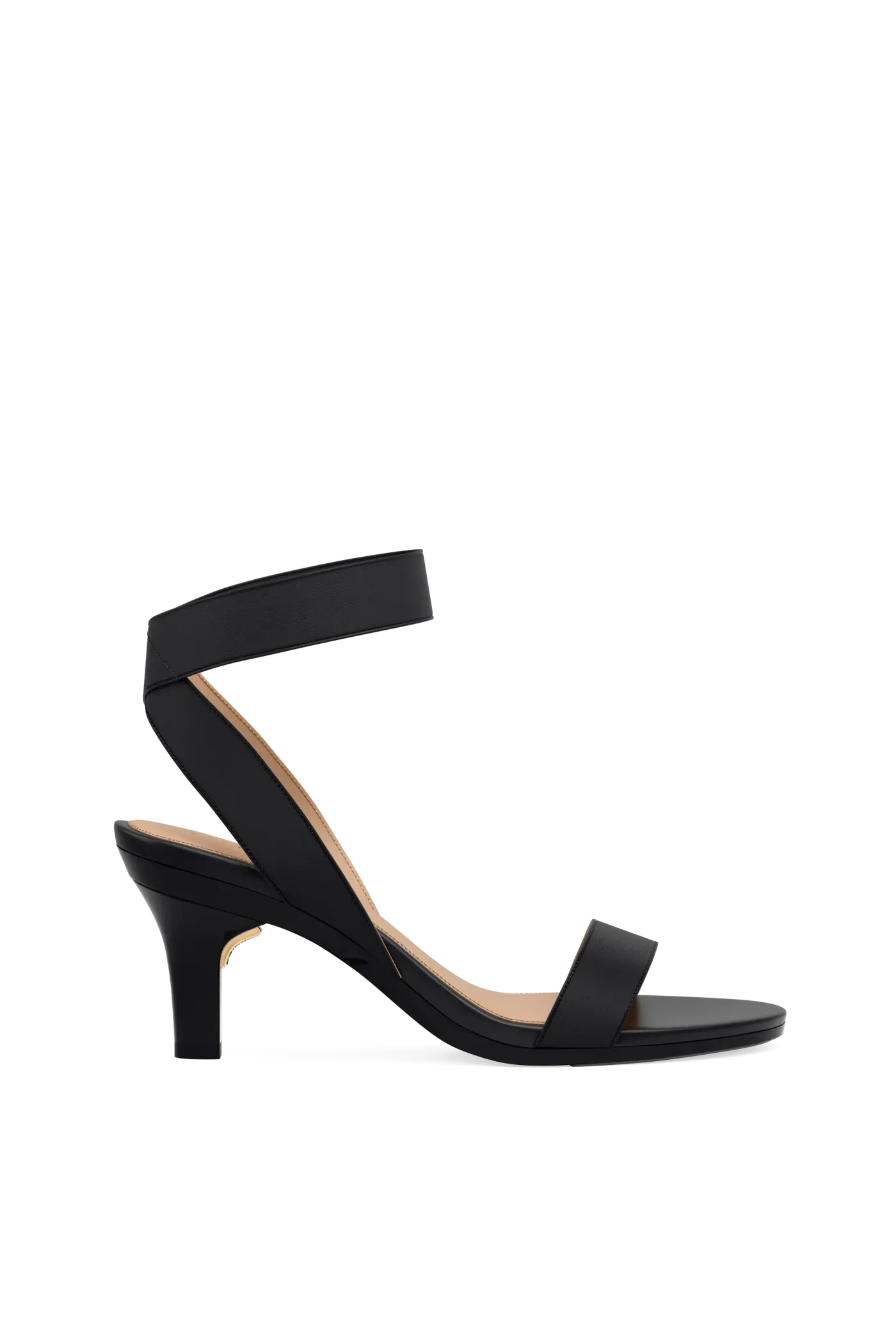 The Abby - Coal Elastic 3 Stiletto
