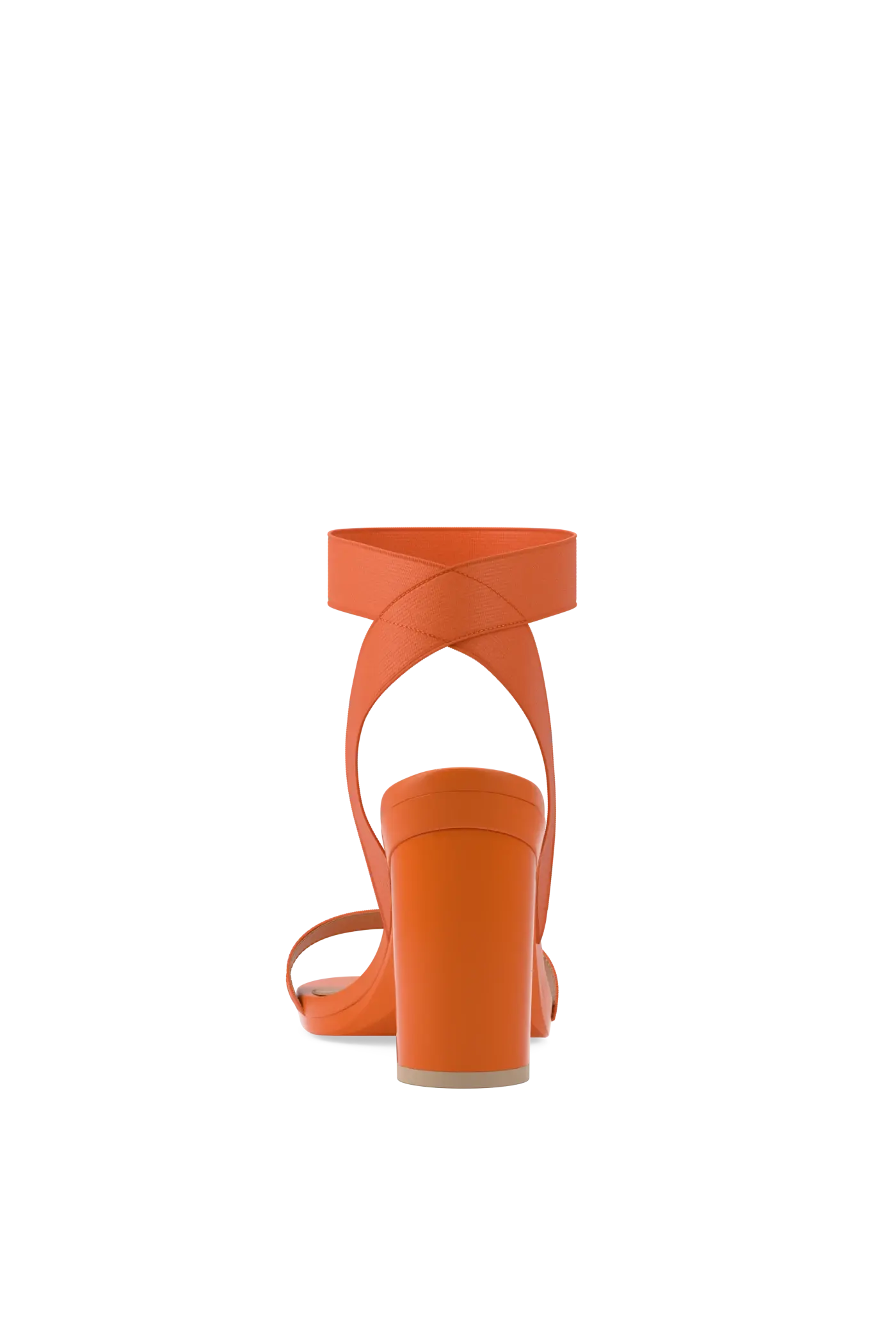 The Abby - Tangerine Elastic 4 Block