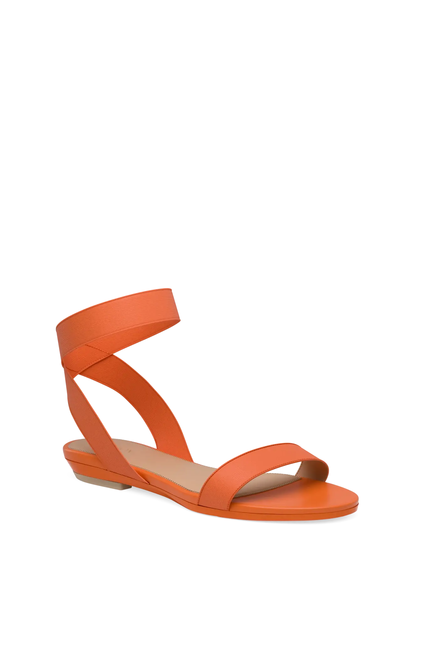 The Abby - Tangerine Elastic 4 Block
