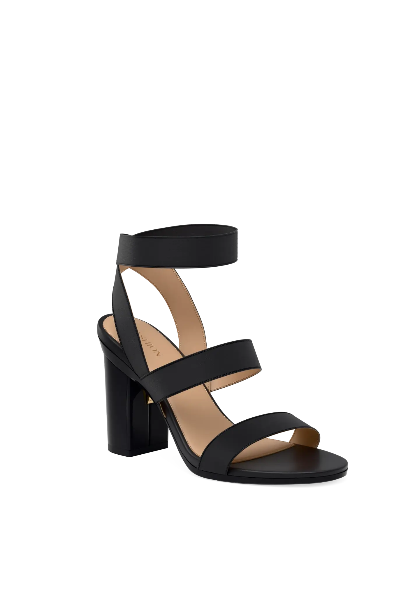 The Adrianna - Coal + Block Heel Kit 4 Coal