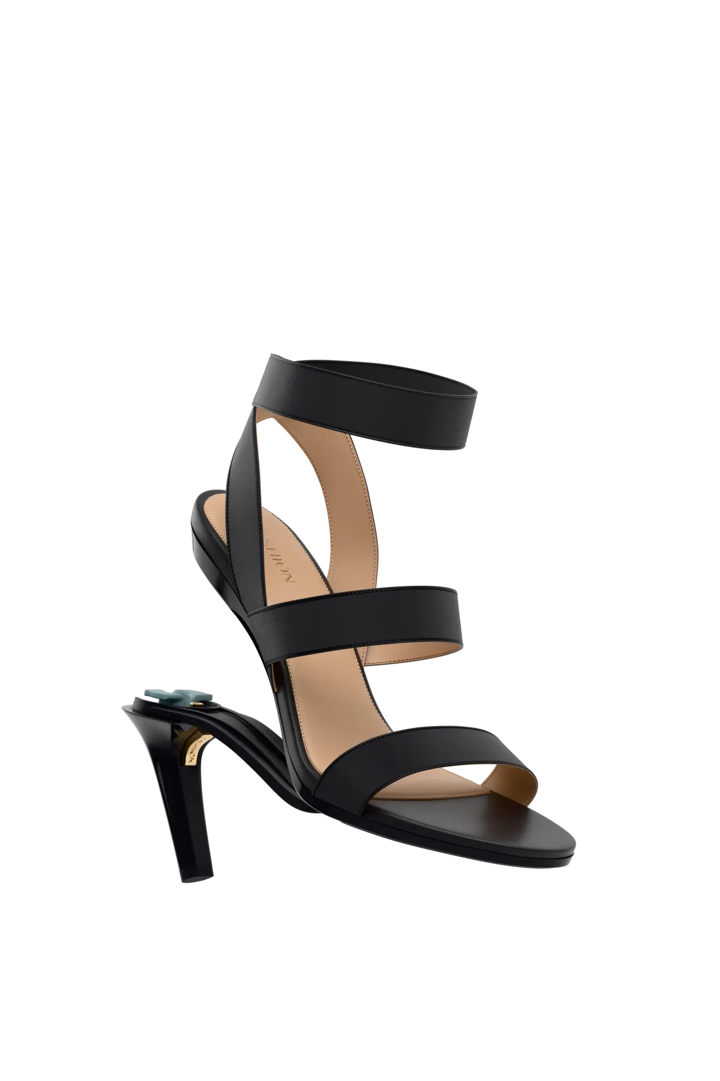 The Adrianna - Coal + Stiletto Heel Kit 4 Coal