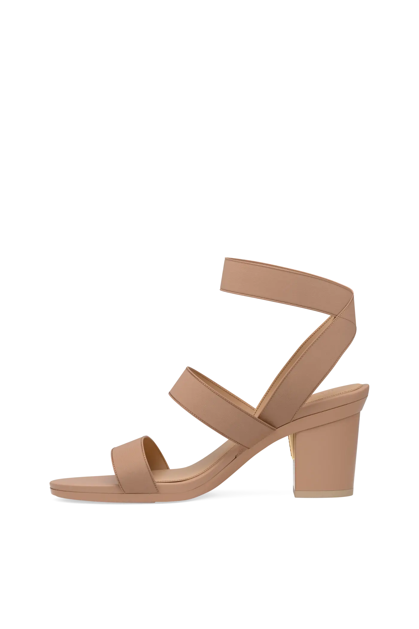 The Adrianna - Latte + Block Heel Kit 3 Latte