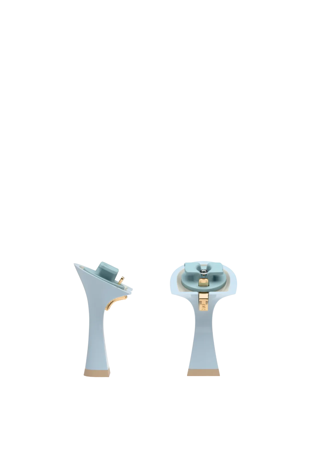 Flare Stiletto 4 Baby Blue