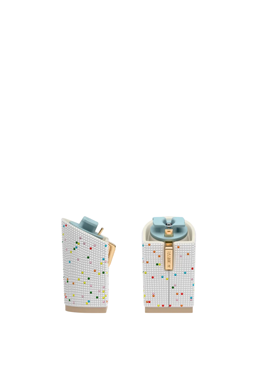 Block Heel Kit 4 Birthday Rhinestone