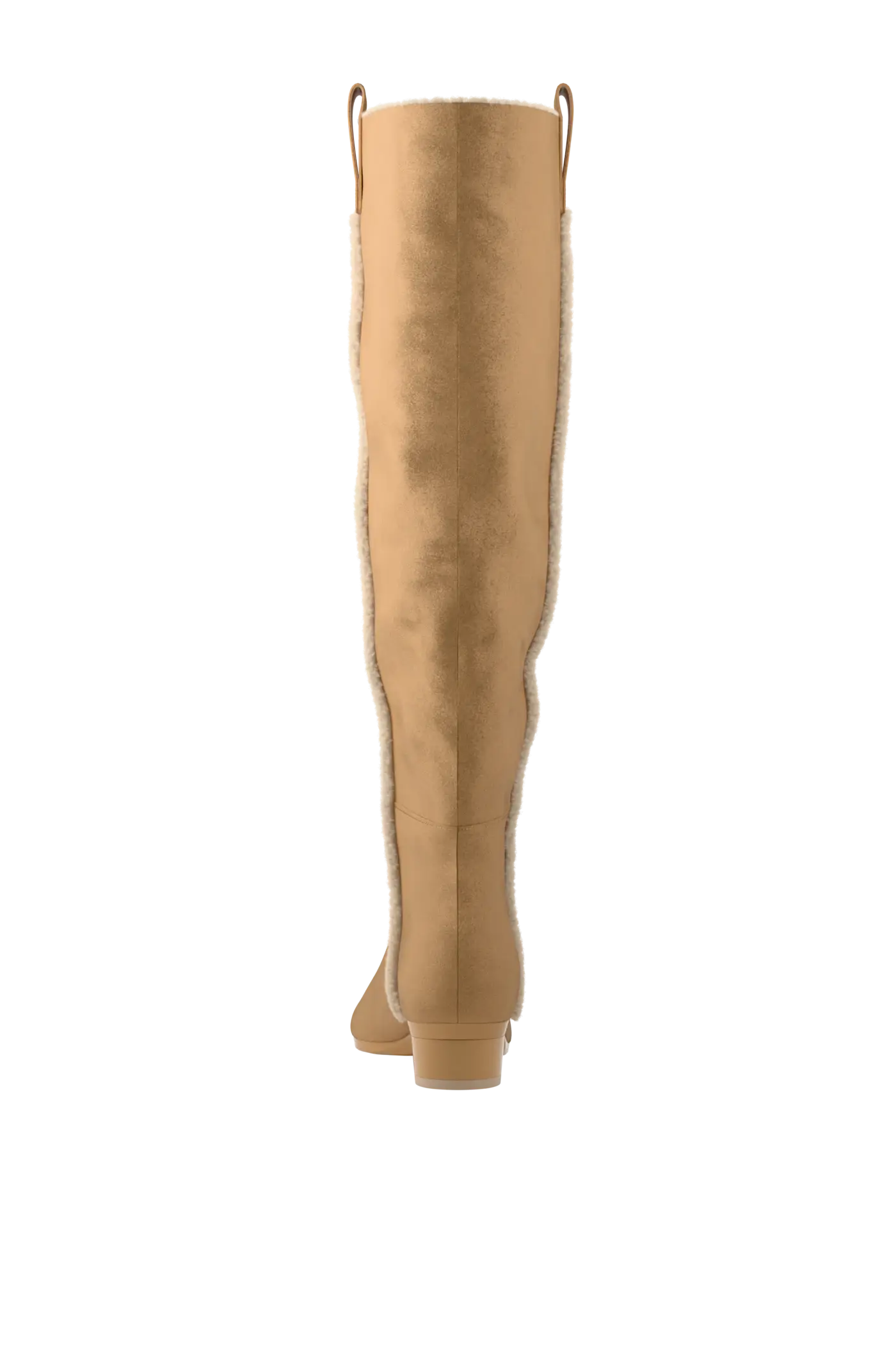 The Blake Boot - Camel Suede Sherpa