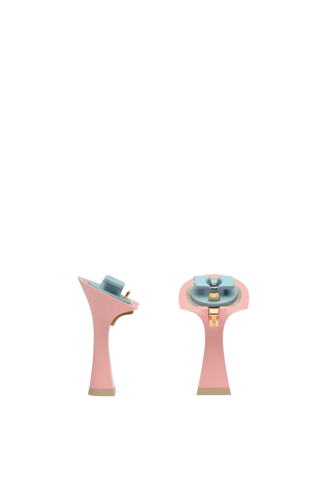 Flare Stiletto Heel Kit 4 Blush