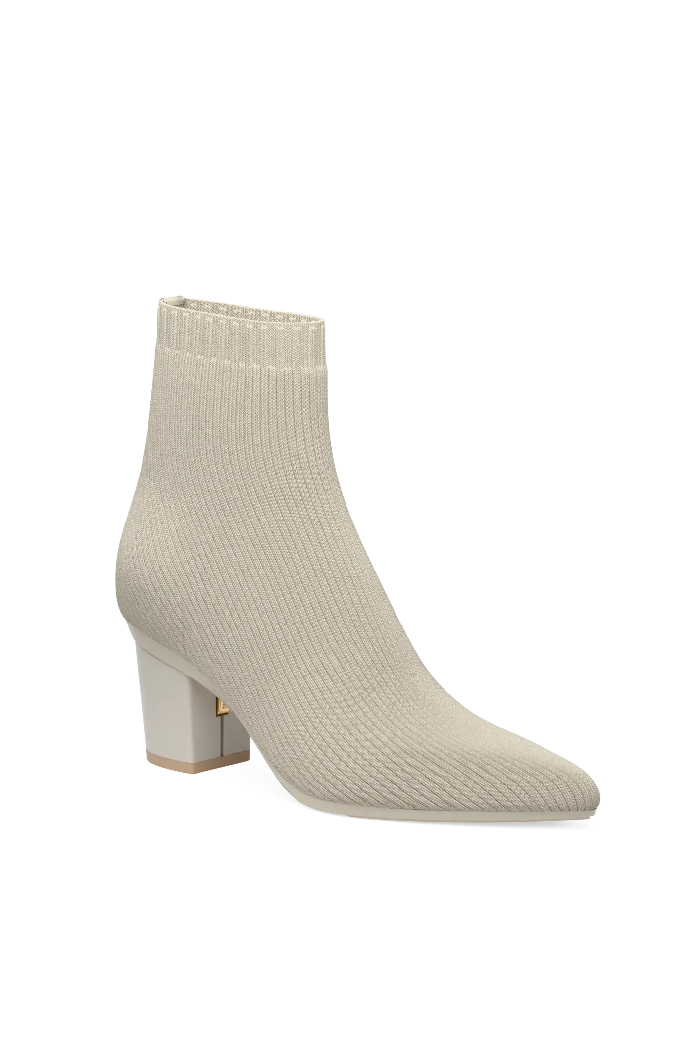 The Bootie - Bone Knit 3 Block
