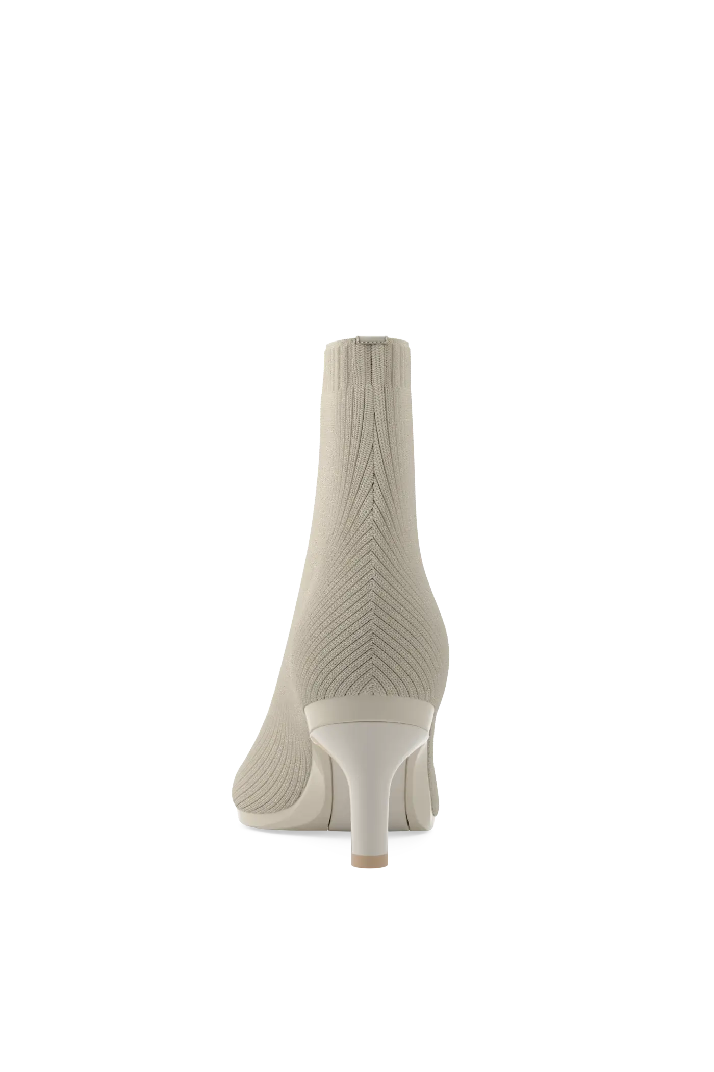 The Bootie - Bone Knit 3 Stiletto