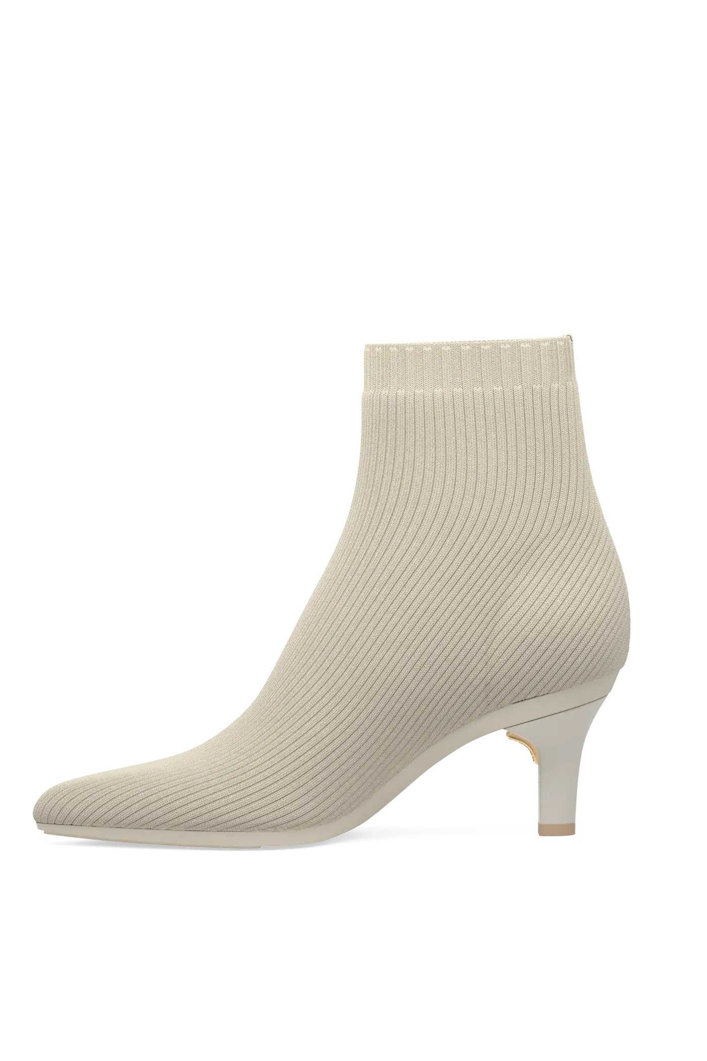 The Bootie - Bone Knit 3 Stiletto