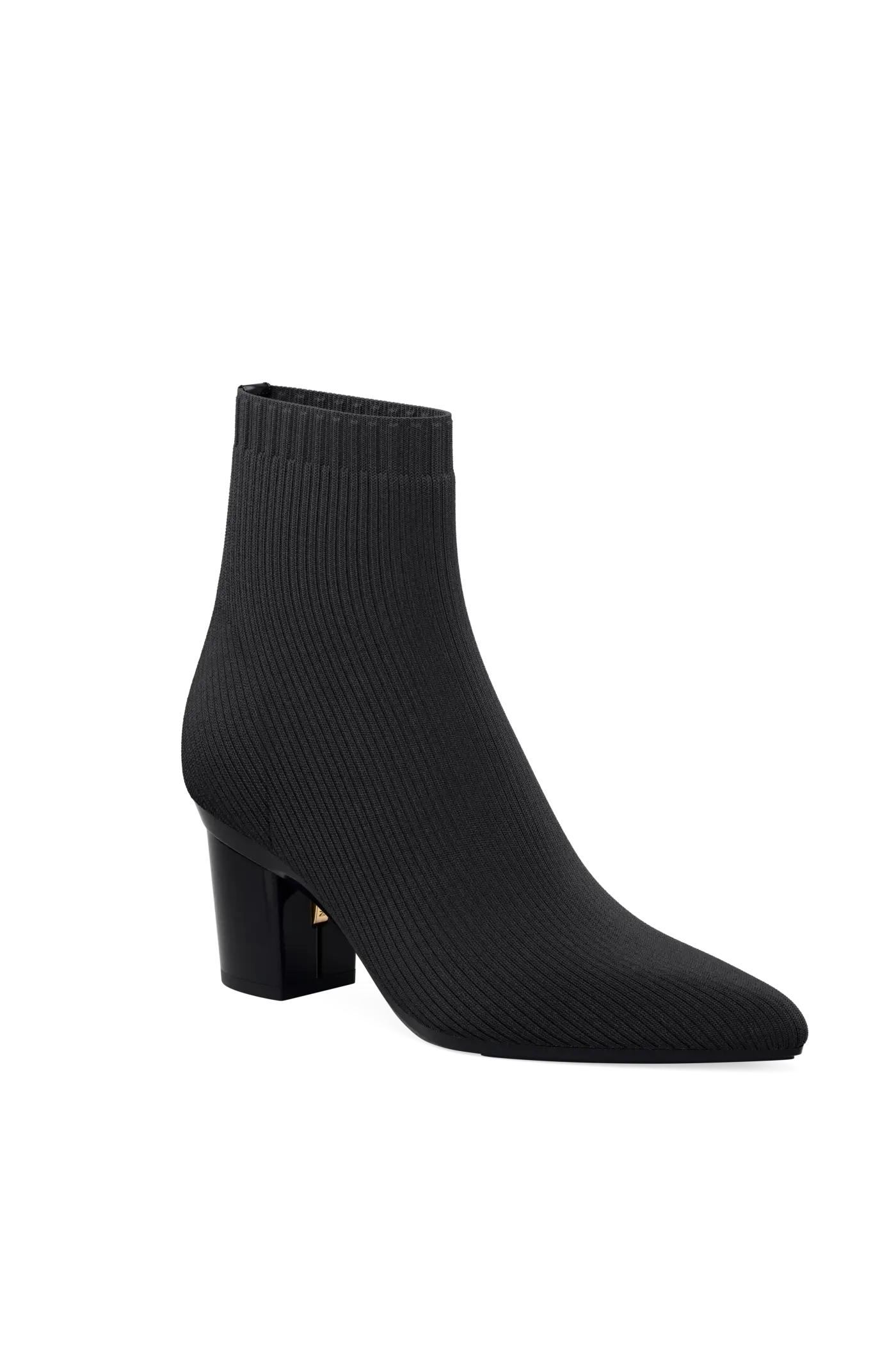 The Bootie - Coal Knit 3 Block