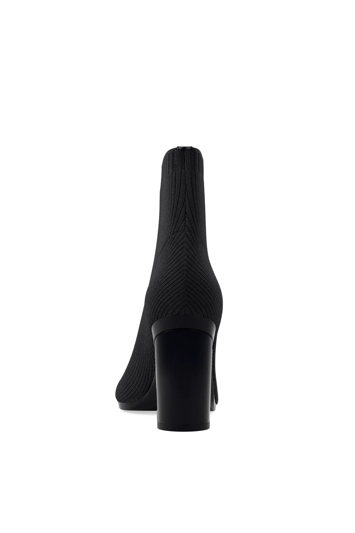 The Bootie - Coal Knit 4 Block