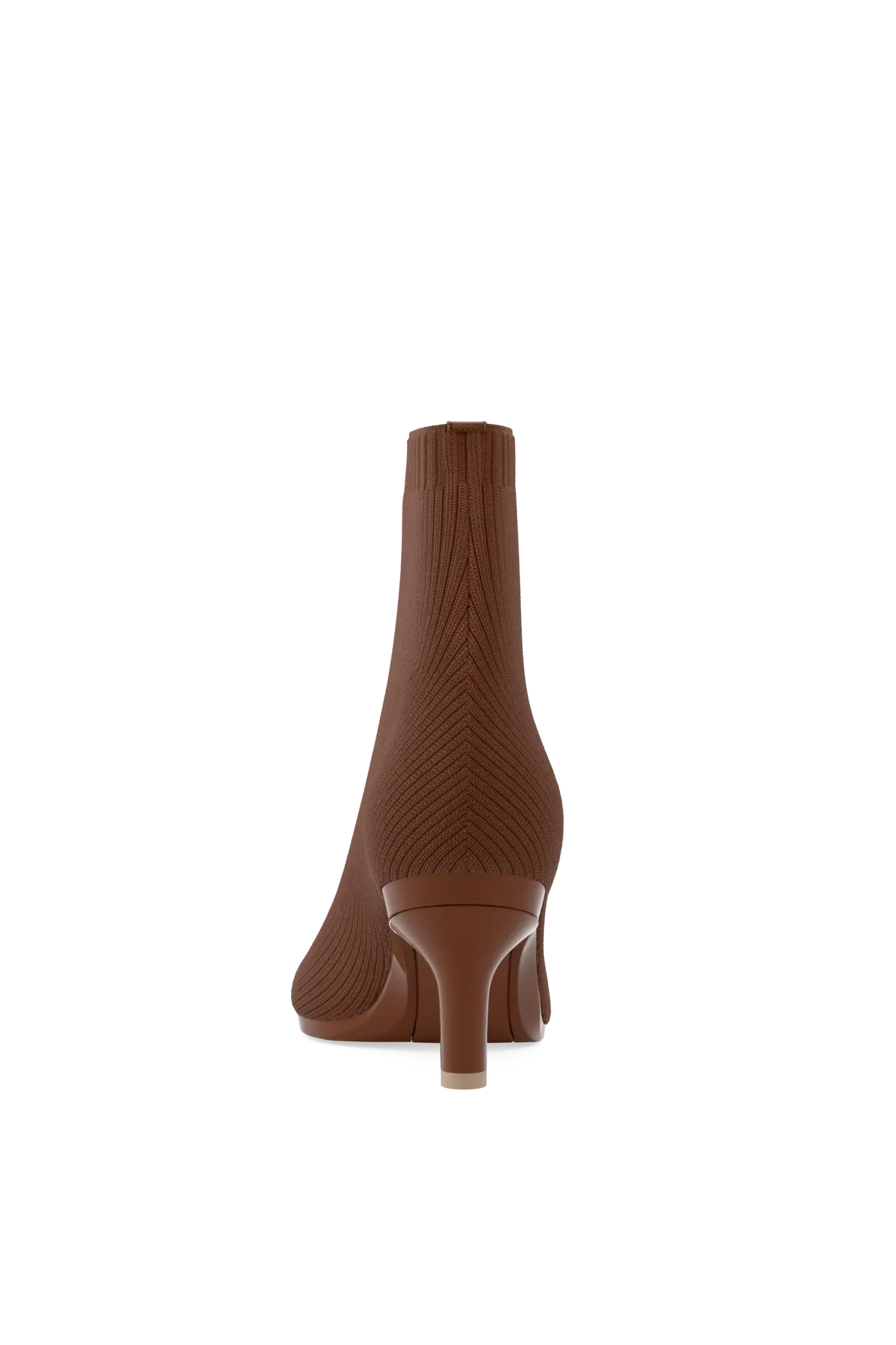 The Bootie - Walnut Knit 3 Stiletto