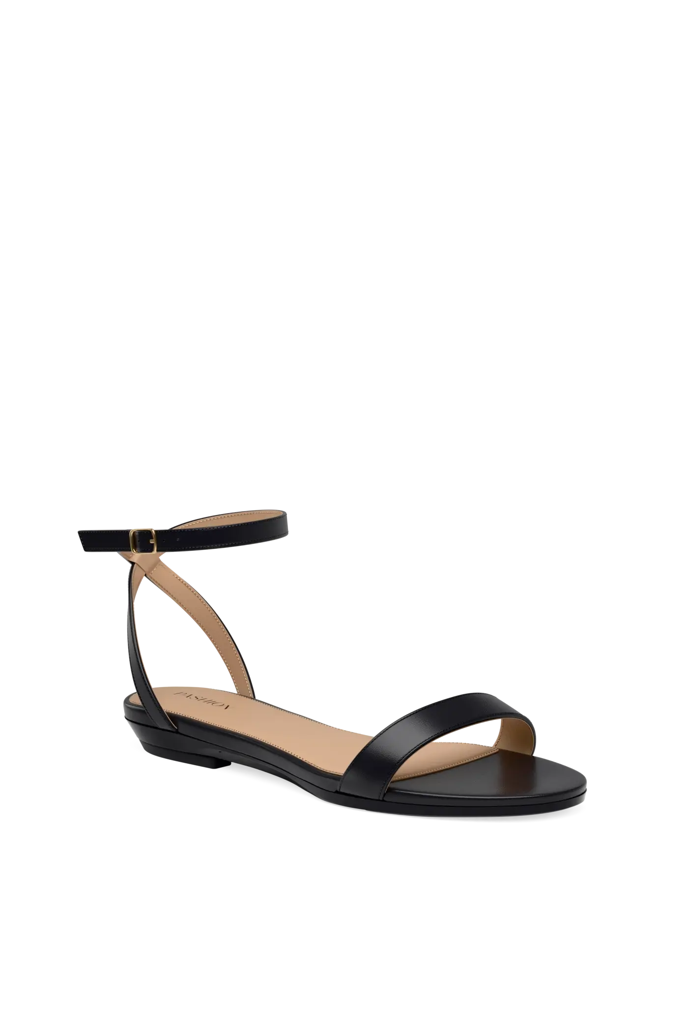 The Brenna - Coal Leather + Block Heel Kit 3 Coal