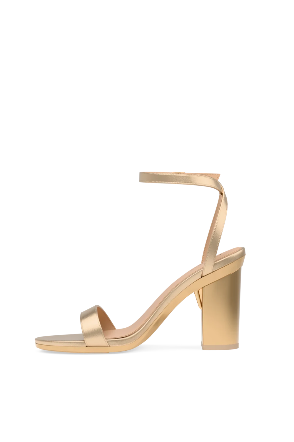 The Brenna - Matte Gold 4 Block