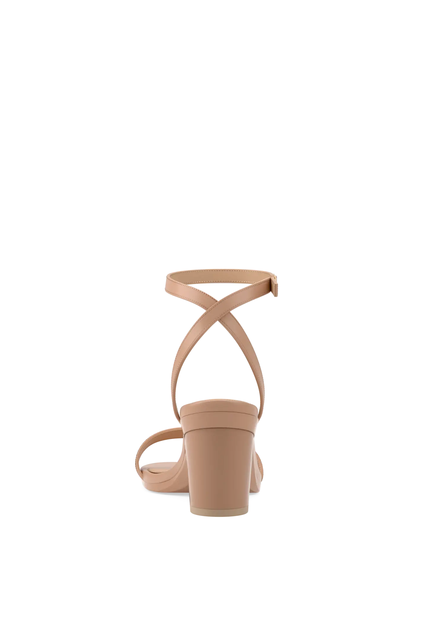 The Brenna - Latte Leather 3 Block