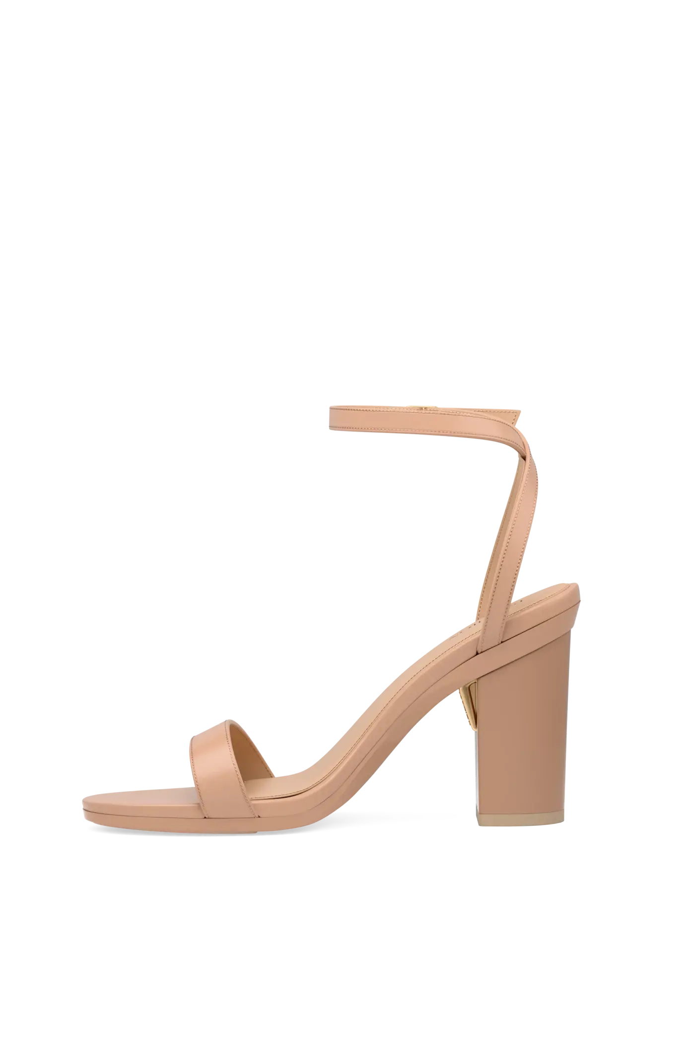 The Brenna - Latte Leather 4 Block