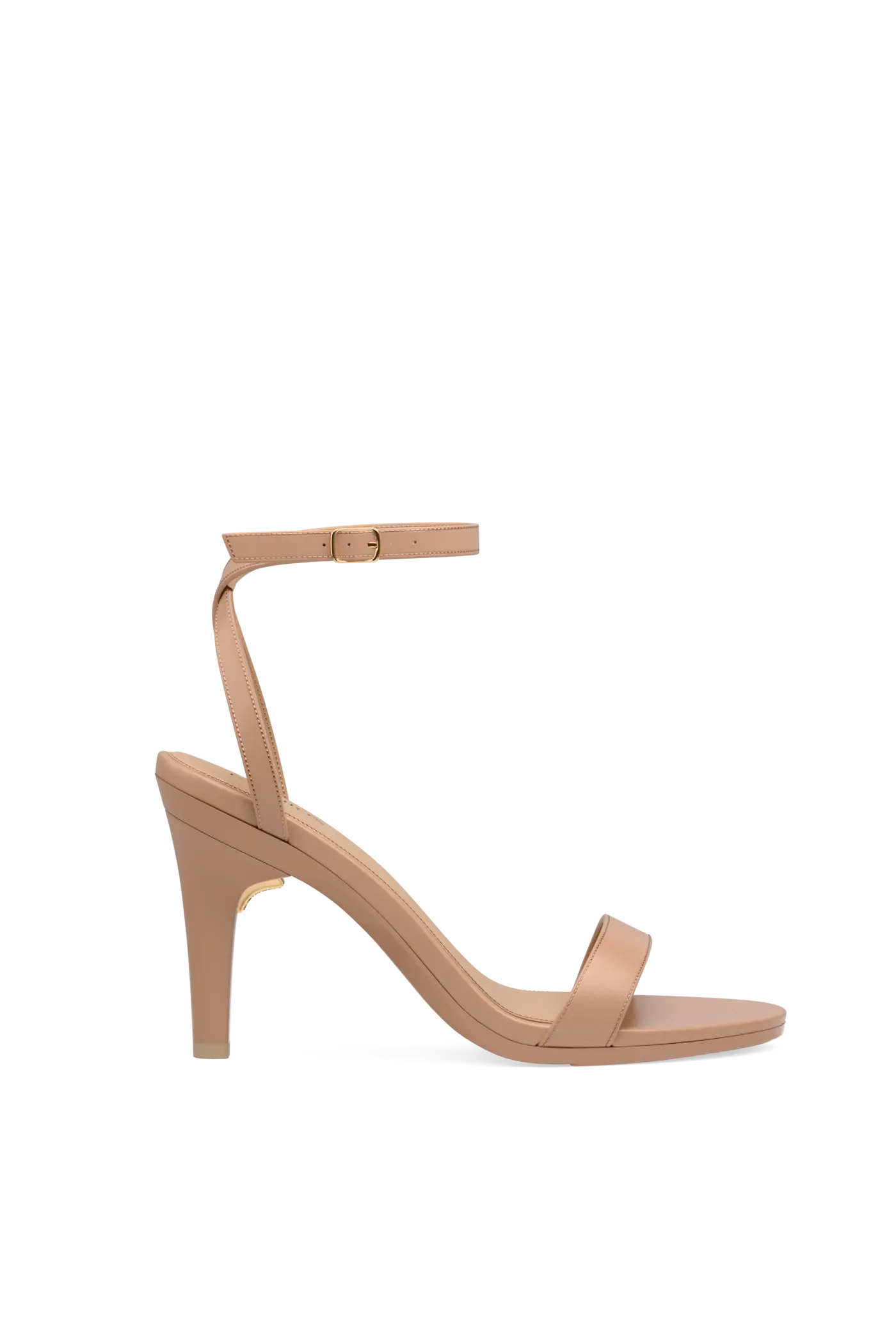 The Brenna - Latte Leather 4 Stiletto
