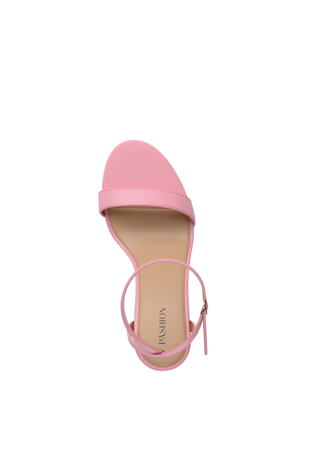 The Brenna - Pink Leather 4 Block