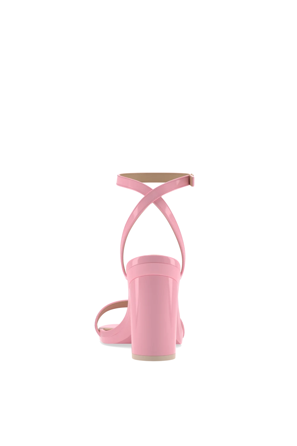 The Brenna - Pink Patent 4 Block - FINAL SALE