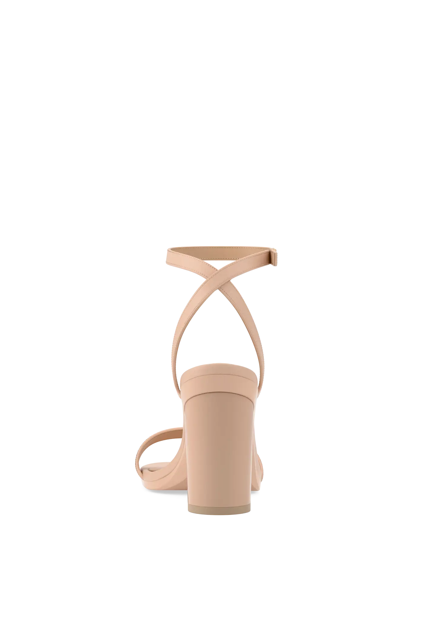 The Brenna - Sand Leather + Block Heel Kit 4 Sand