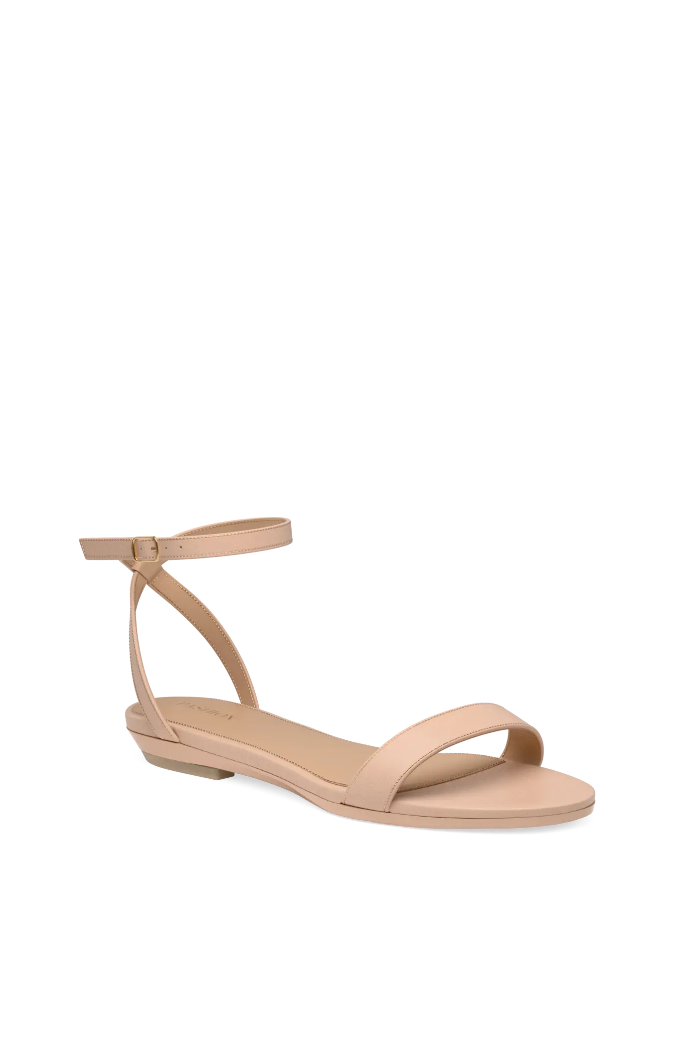 The Brenna - Sand Leather + Block Heel Kit 3 Sand