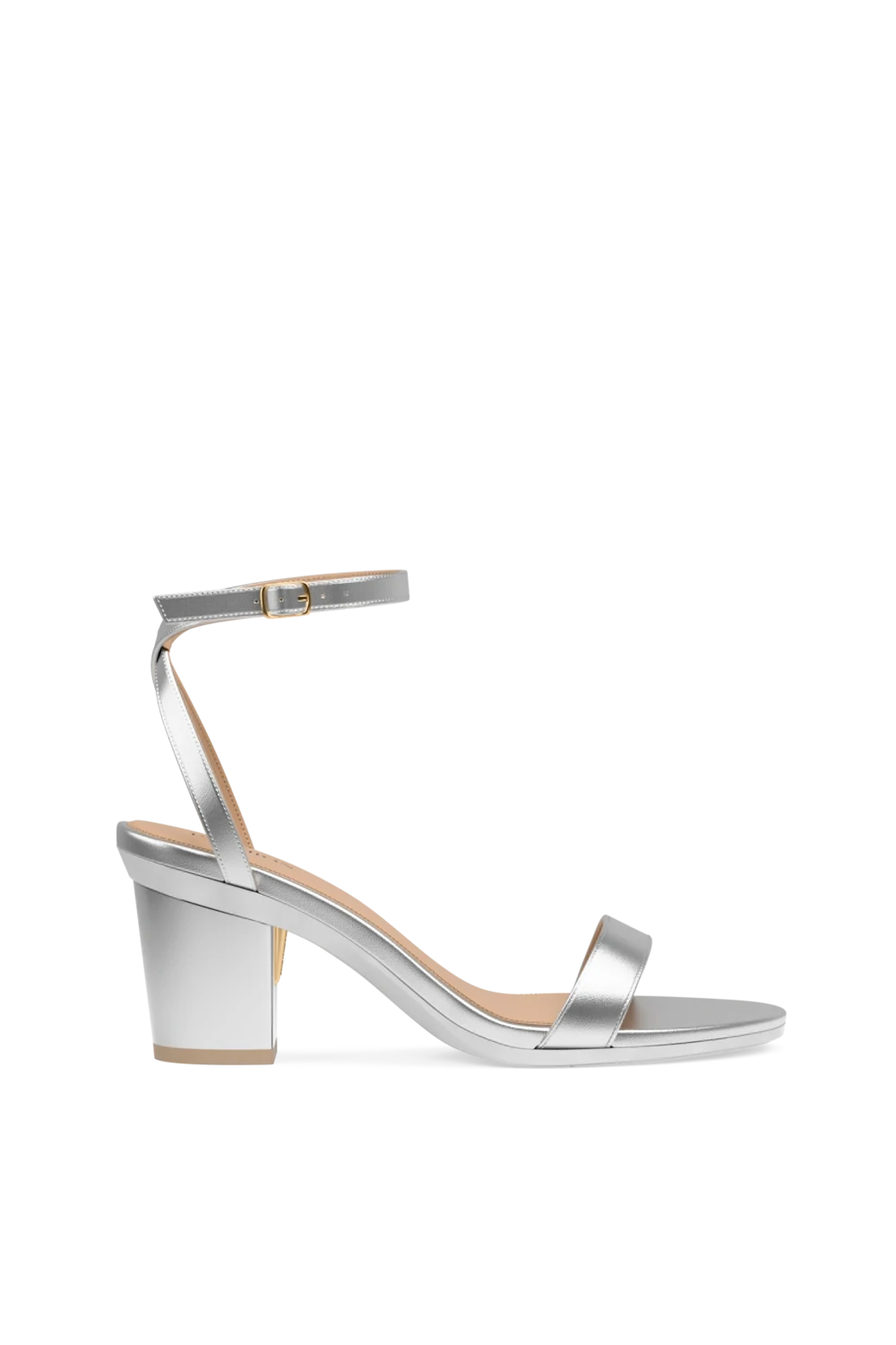 The Brenna - Matte Silver 3 Block