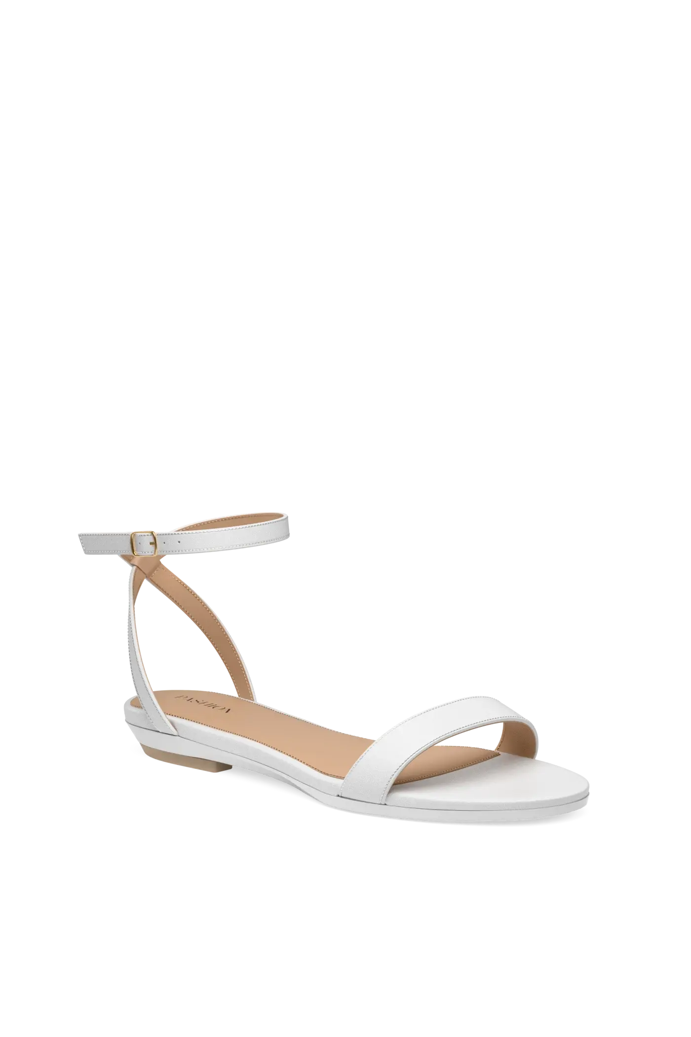 The Brenna - White Leather