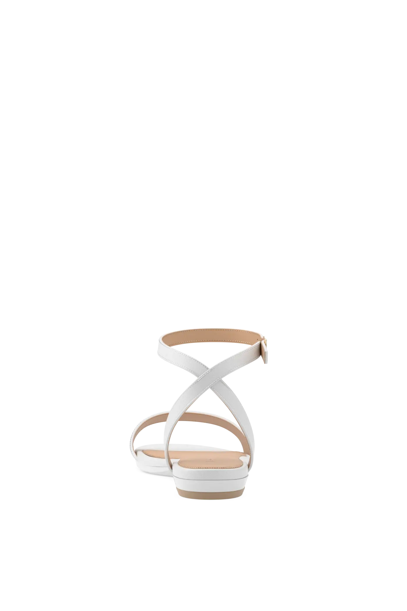 The Brenna - White Leather