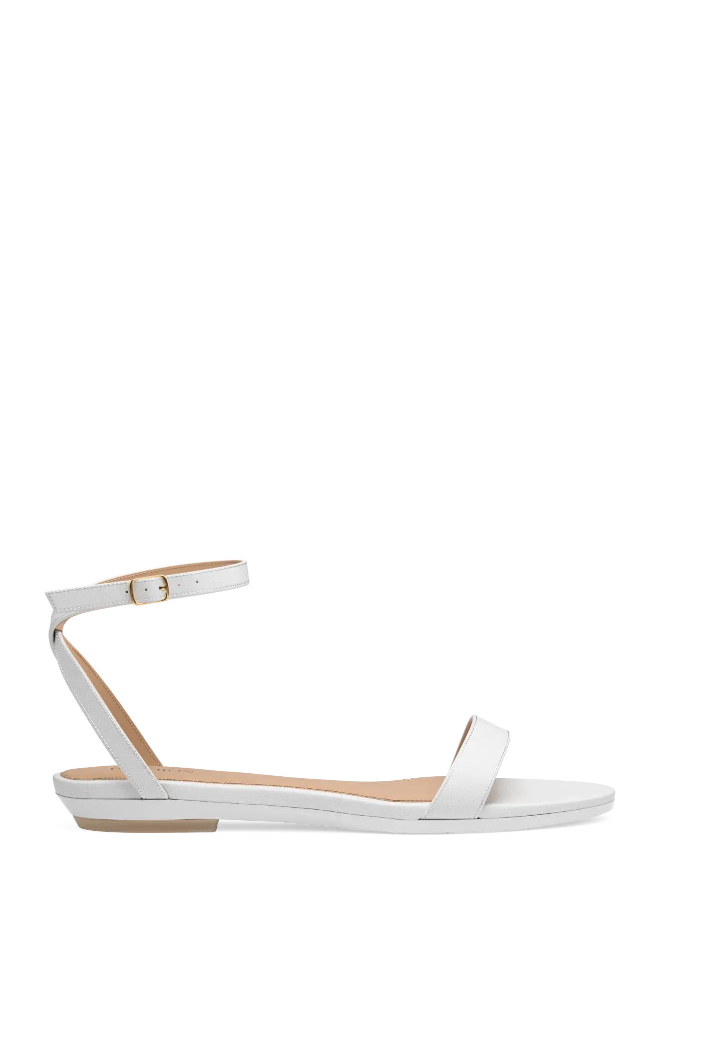 The Brenna - White Leather