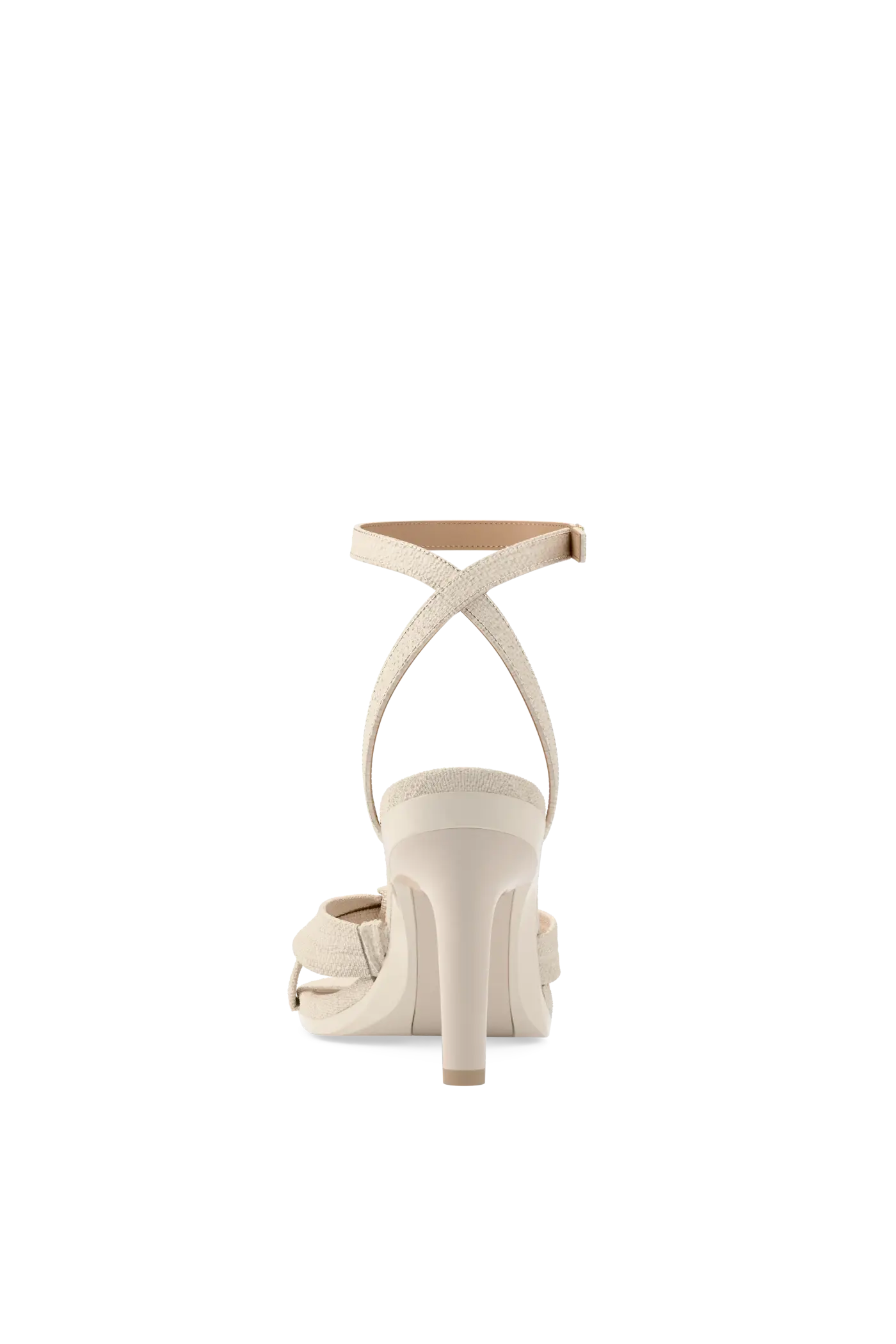 The Brittany - Ivory Linen 4 Stiletto