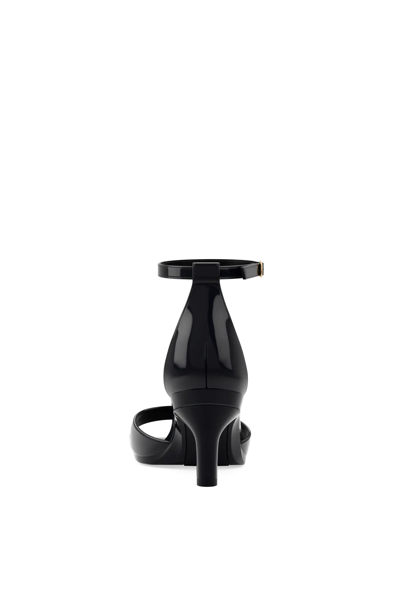 The Brooke Pump - Coal Patent 3 Stiletto