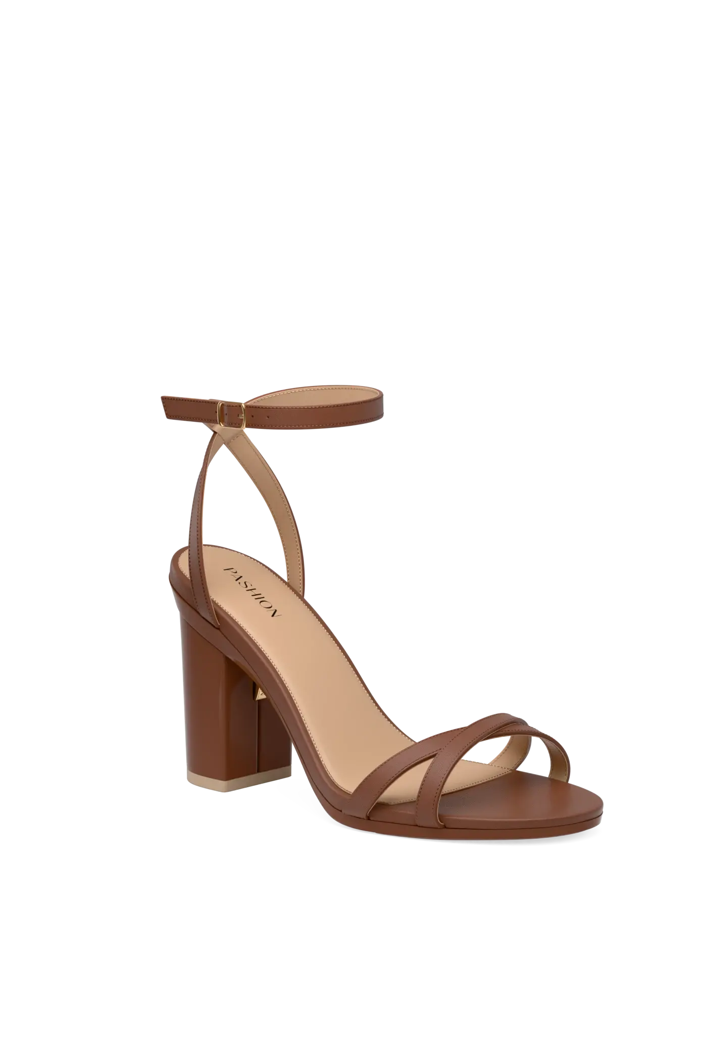 The Brynn - Walnut Leather 4 Block