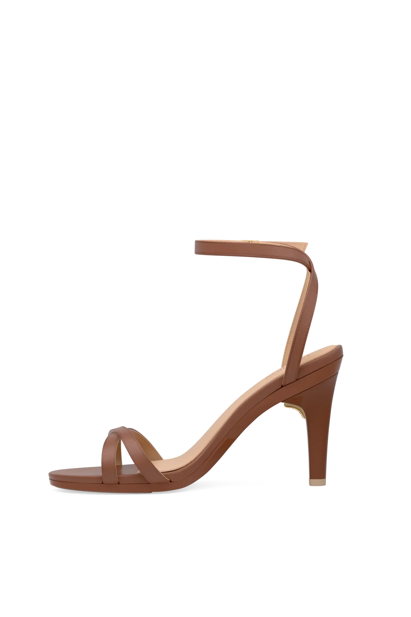 The Brynn - Walnut Leather 4 Stiletto