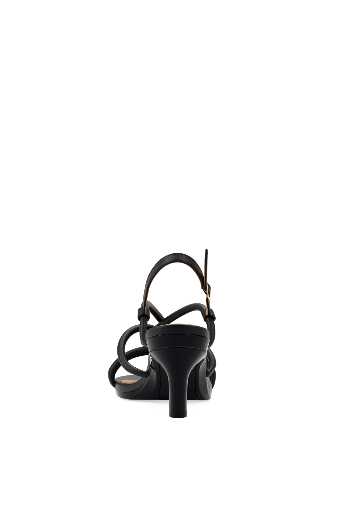 The Capri - Coal Vegan Leather 3 Stiletto