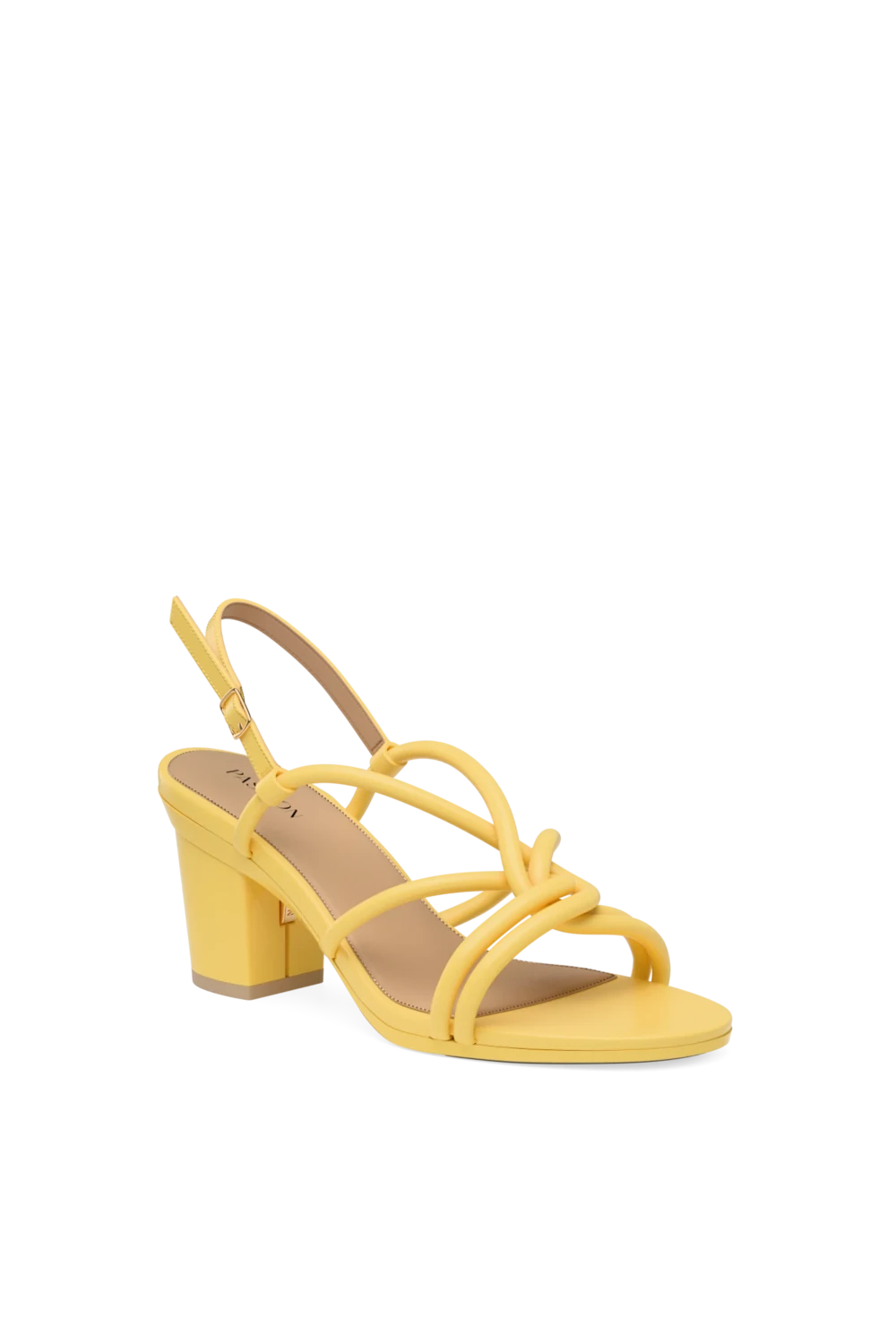 The Capri - Limoncello Vegan Leather 3 Block