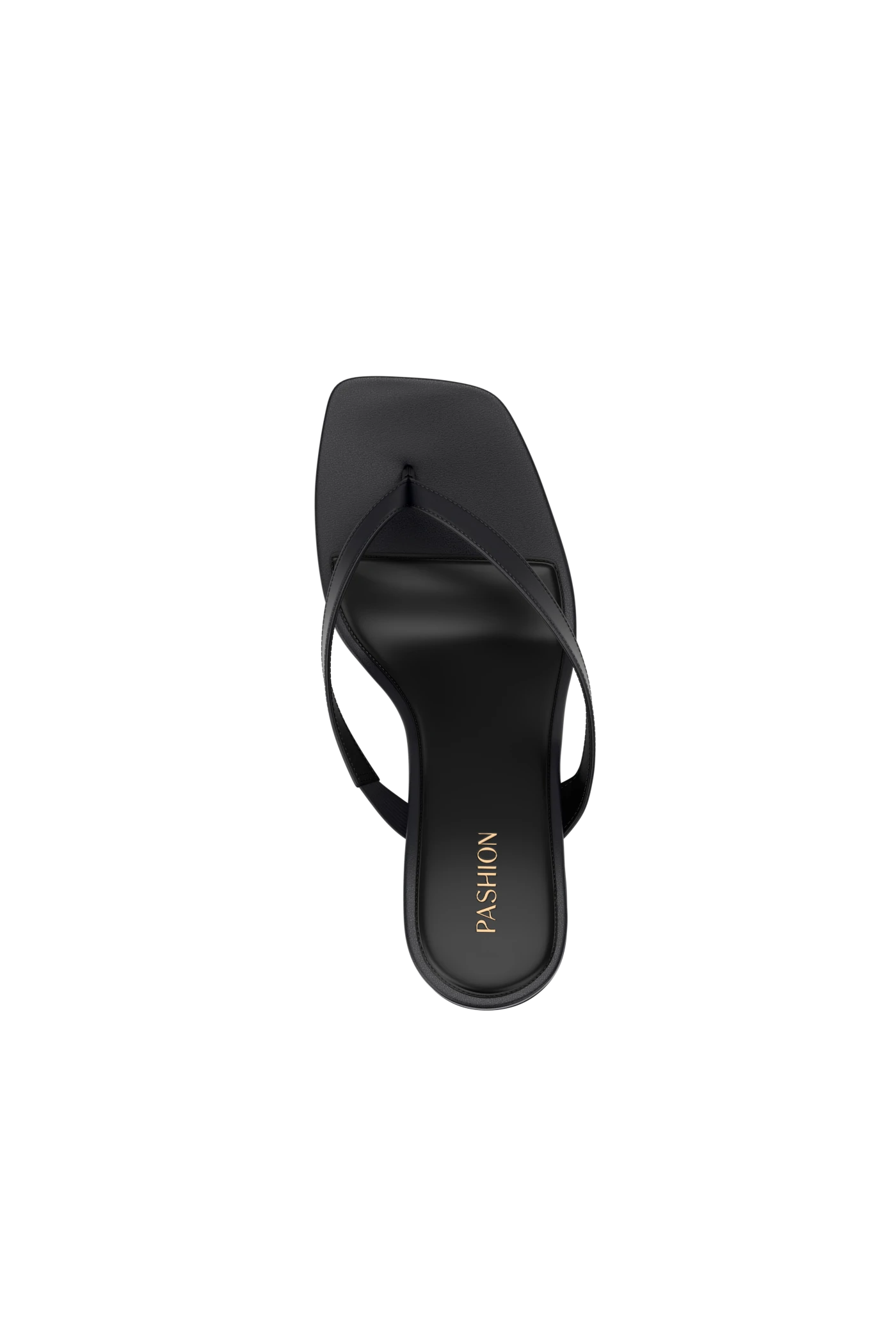 The Carmen - Coal Vegan Leather 3 Stiletto