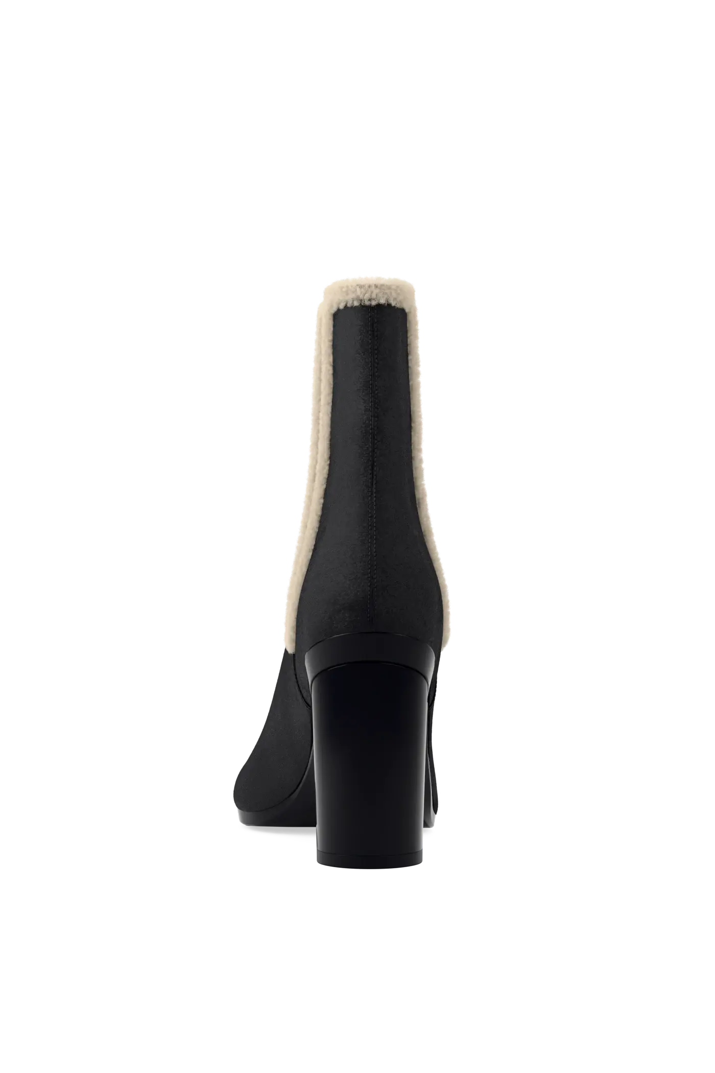 The Chelsea - Coal Suede Sherpa 4 Block