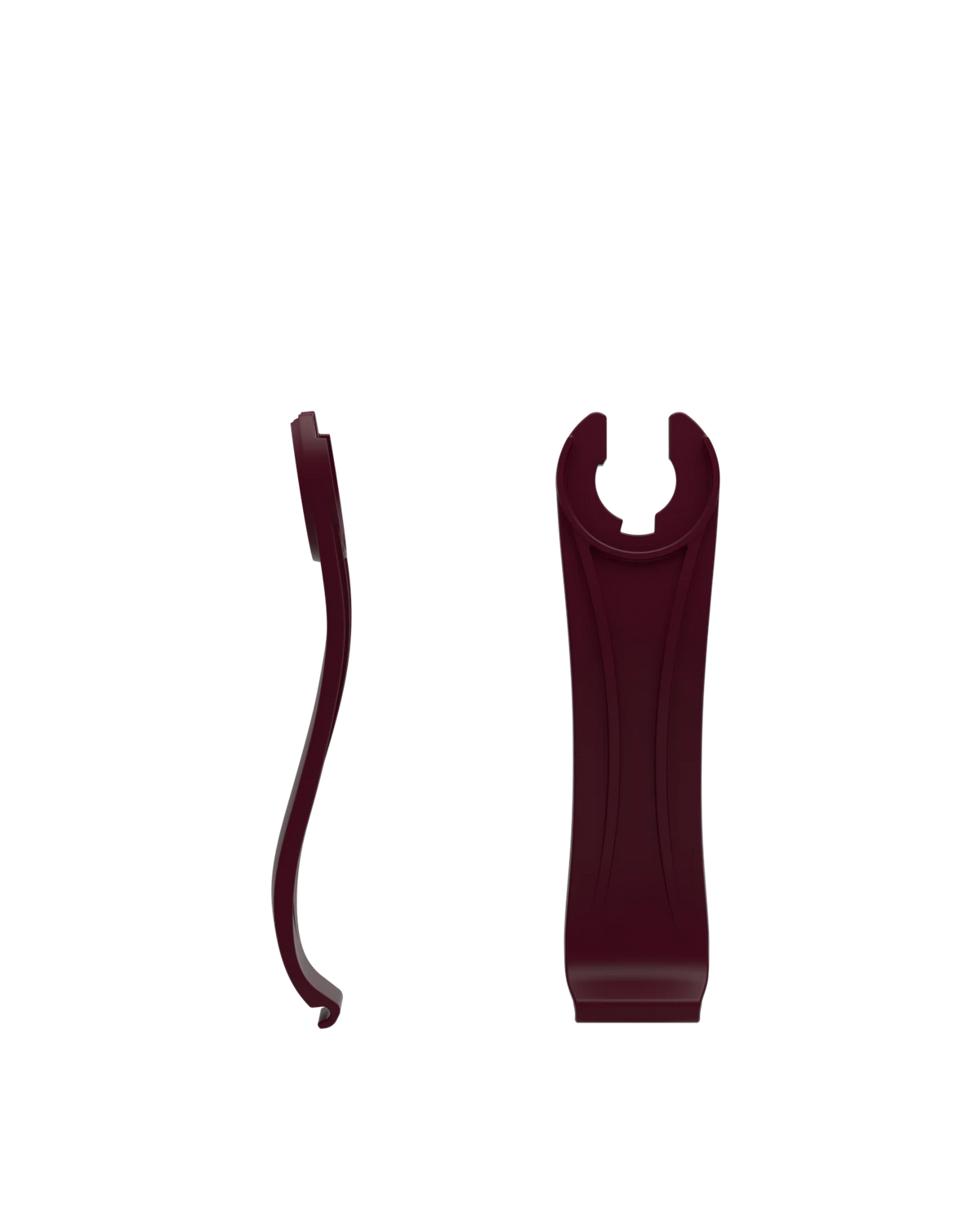 Stelo - Cherry Mocha, product view. Pashion convertible heels go from heel to flat and are customizable with interchangeable heel kits.