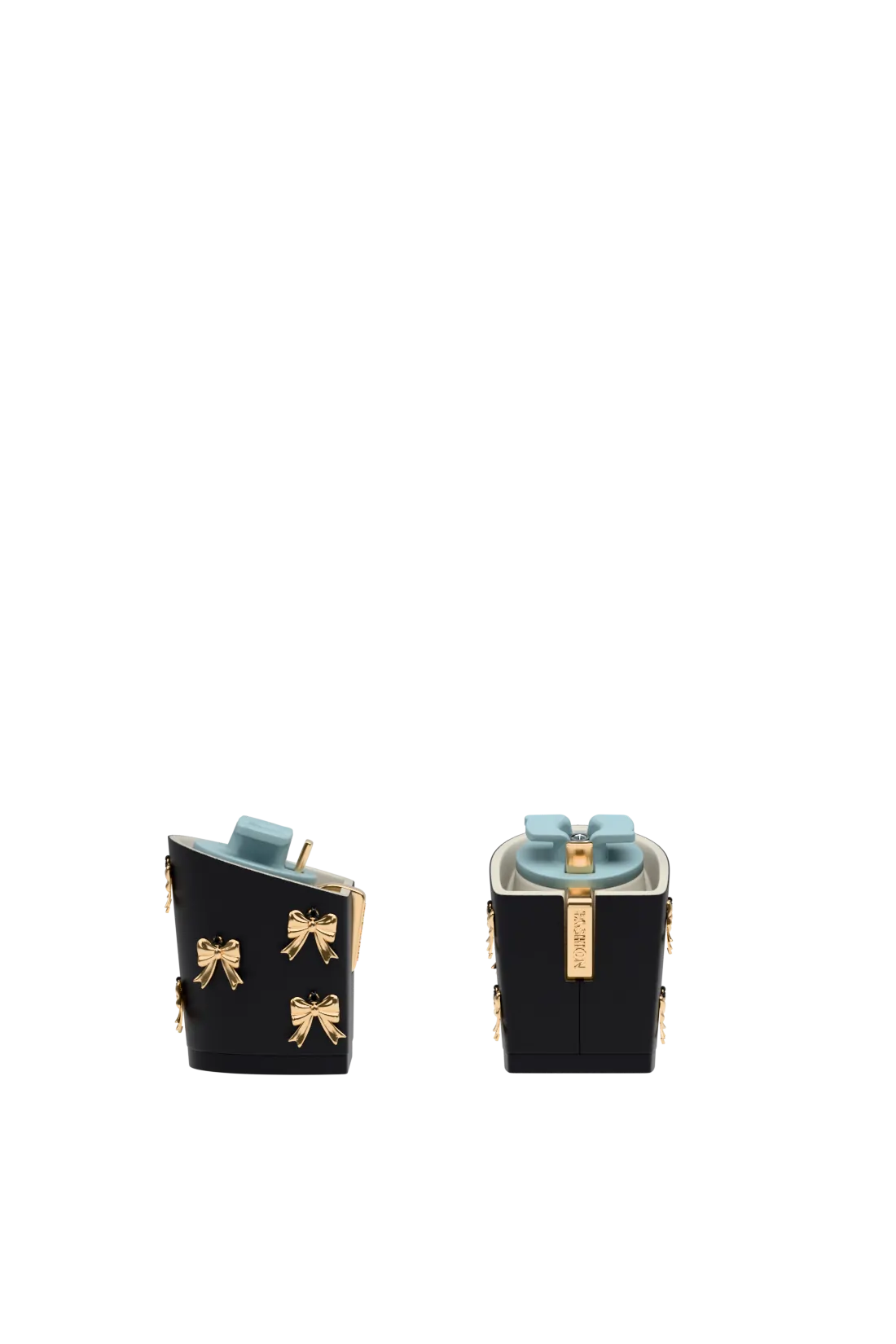 Block Heel Kit 3 Coal Bow Charm