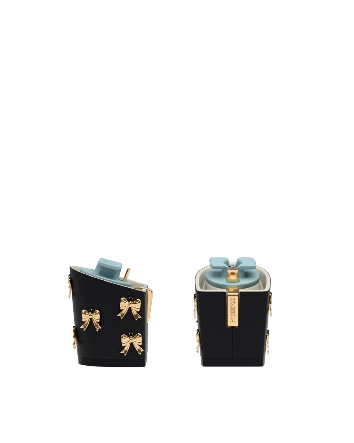 Block Heel Kit 3 Coal Bow Charm, 3-inch interchangeable block heel. Pashion convertible heels go from heel to flat and are customizable with interchangeable heel kits.