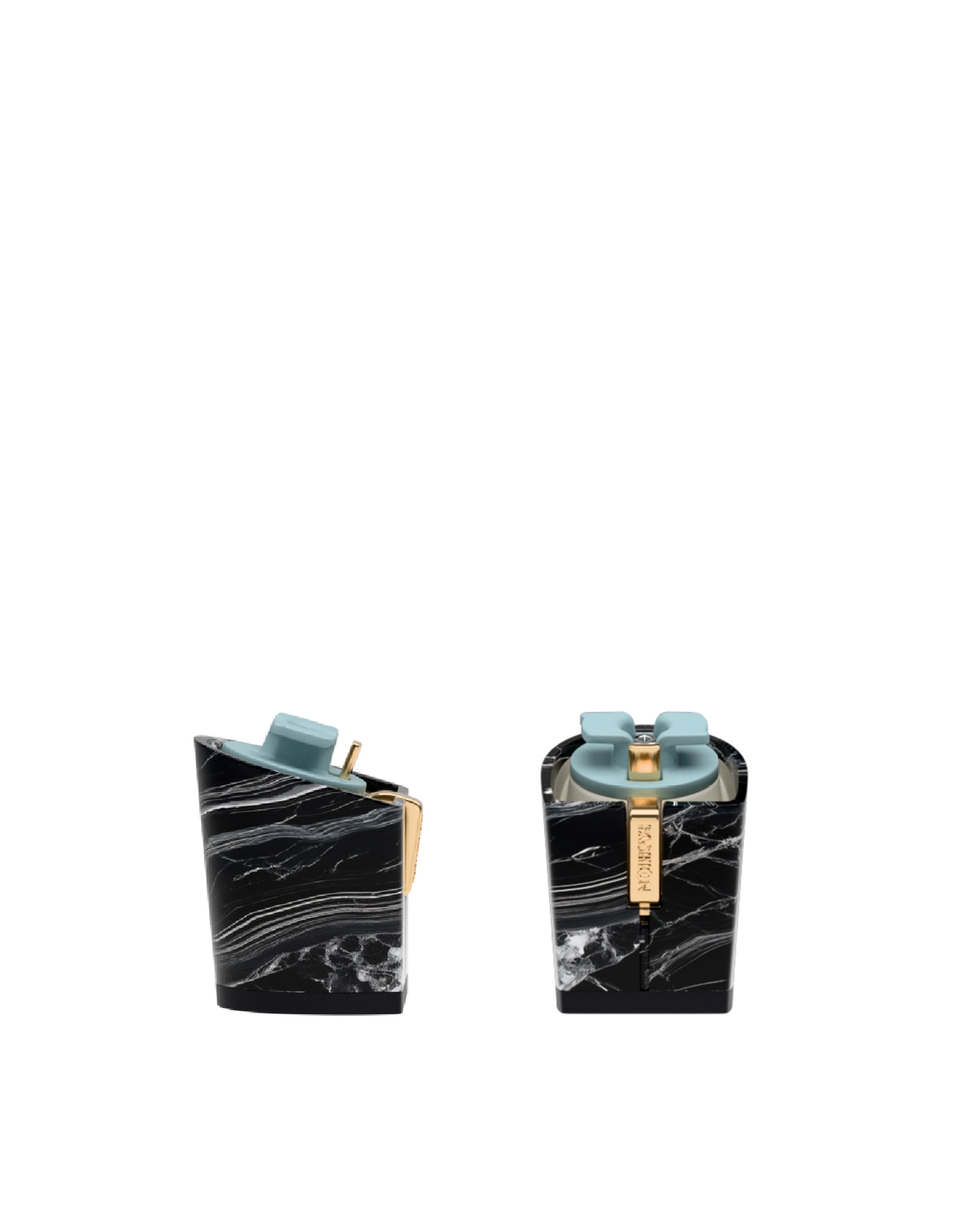 Block Heel Kit 3 Coal Marble, 3-inch interchangeable block heel. Pashion convertible heels go from heel to flat and are customizable with interchangeable heel kits.
