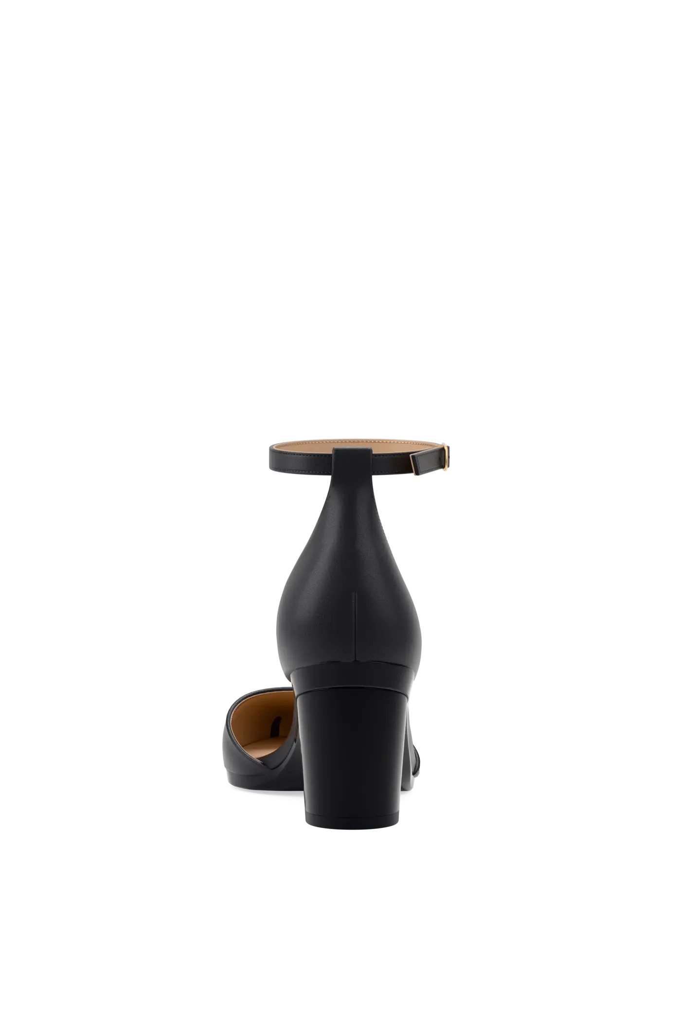 The D'Orsay - Coal Leather + Block Heel Kit 3 Coal