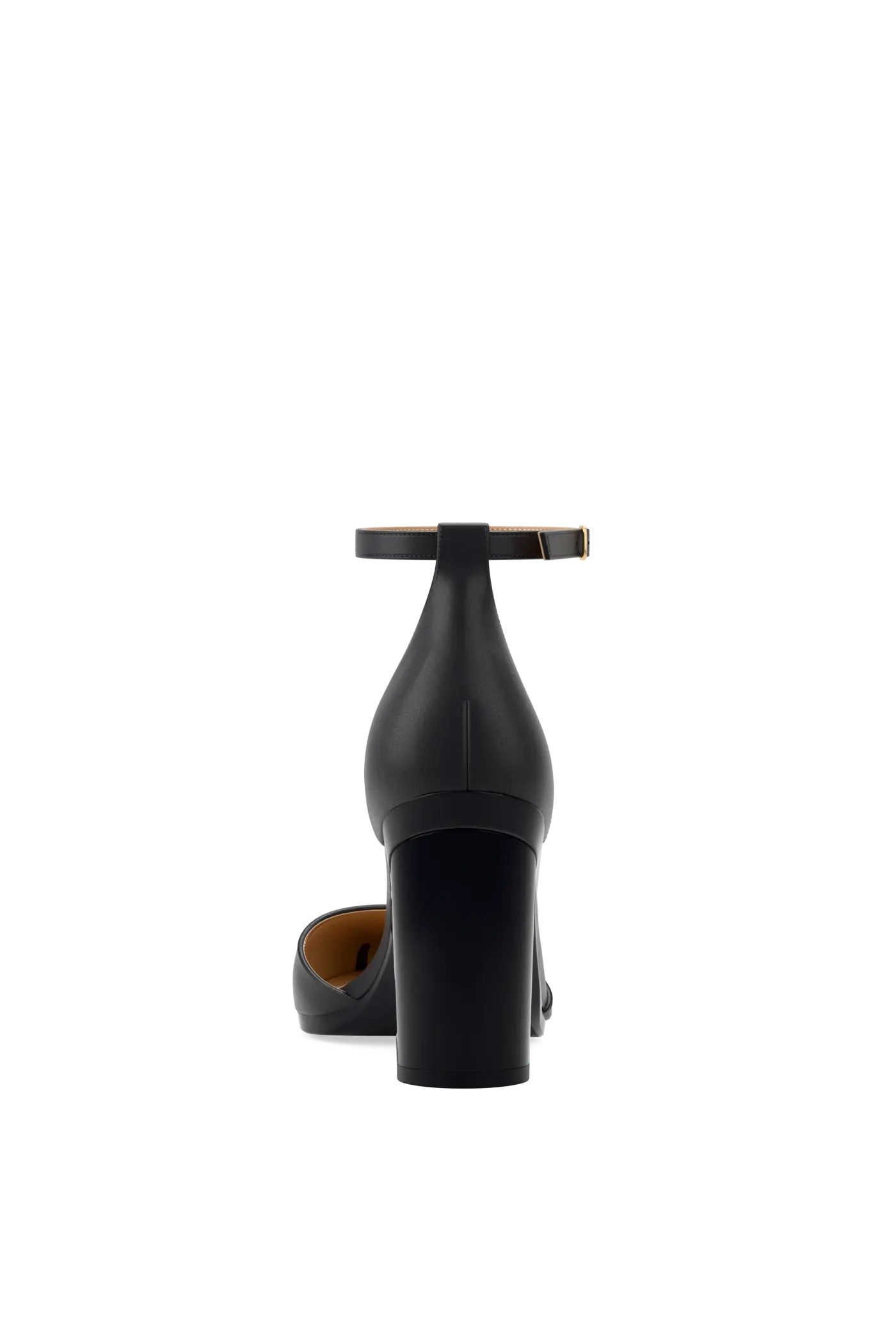 The D'Orsay - Coal Leather + Block Heel Kit 4 Coal