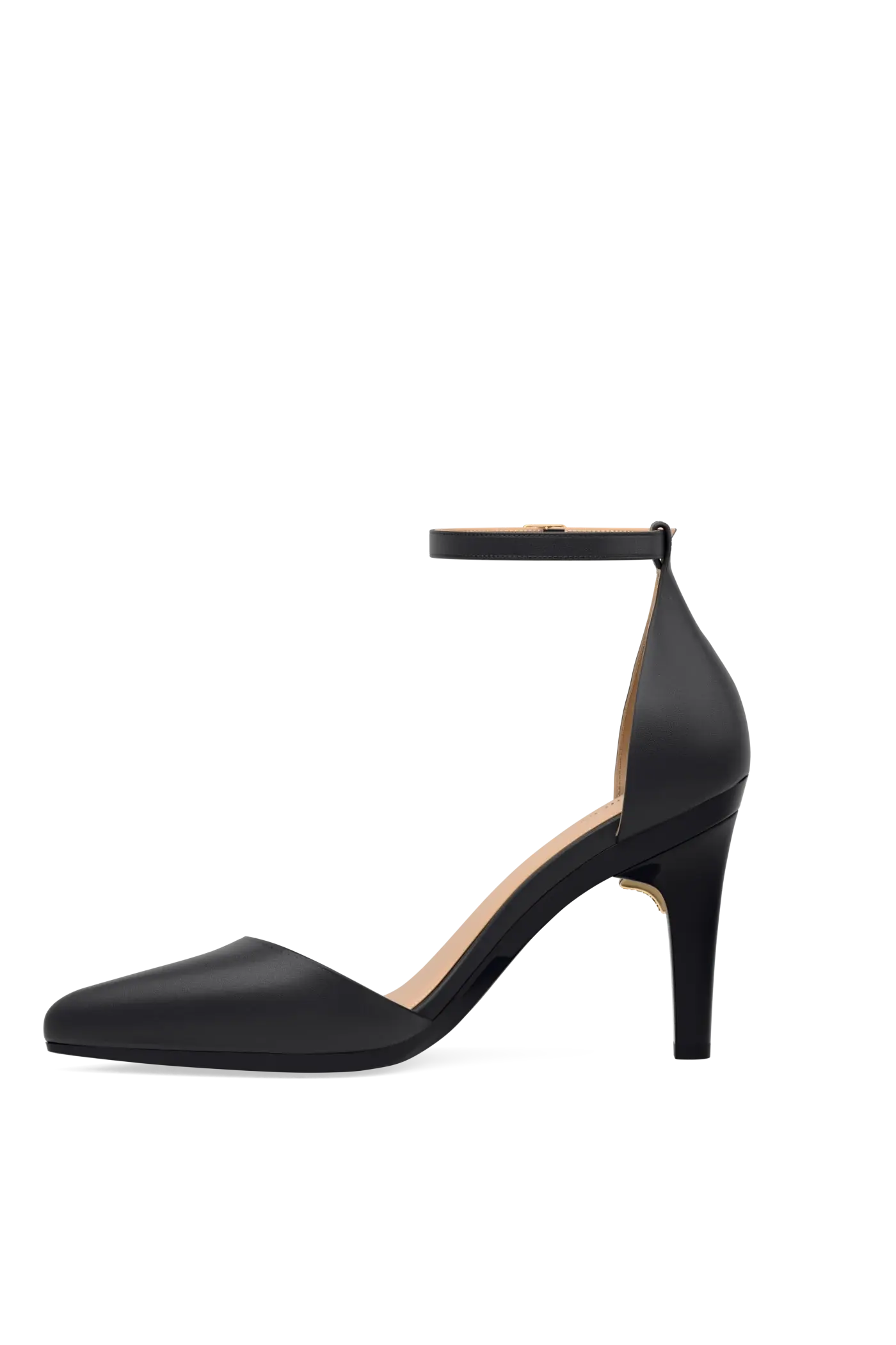 The D'Orsay - Coal Leather + Stiletto Heel Kit 4 Coal