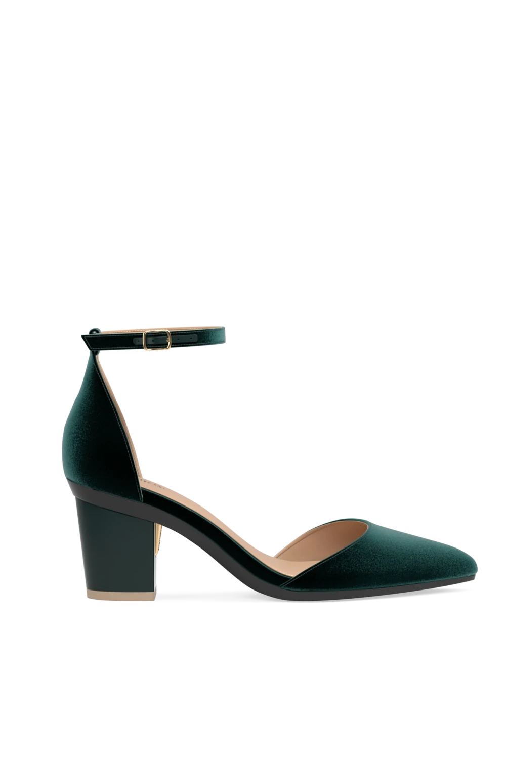 The D'Orsay - Forest Velvet 3 Block