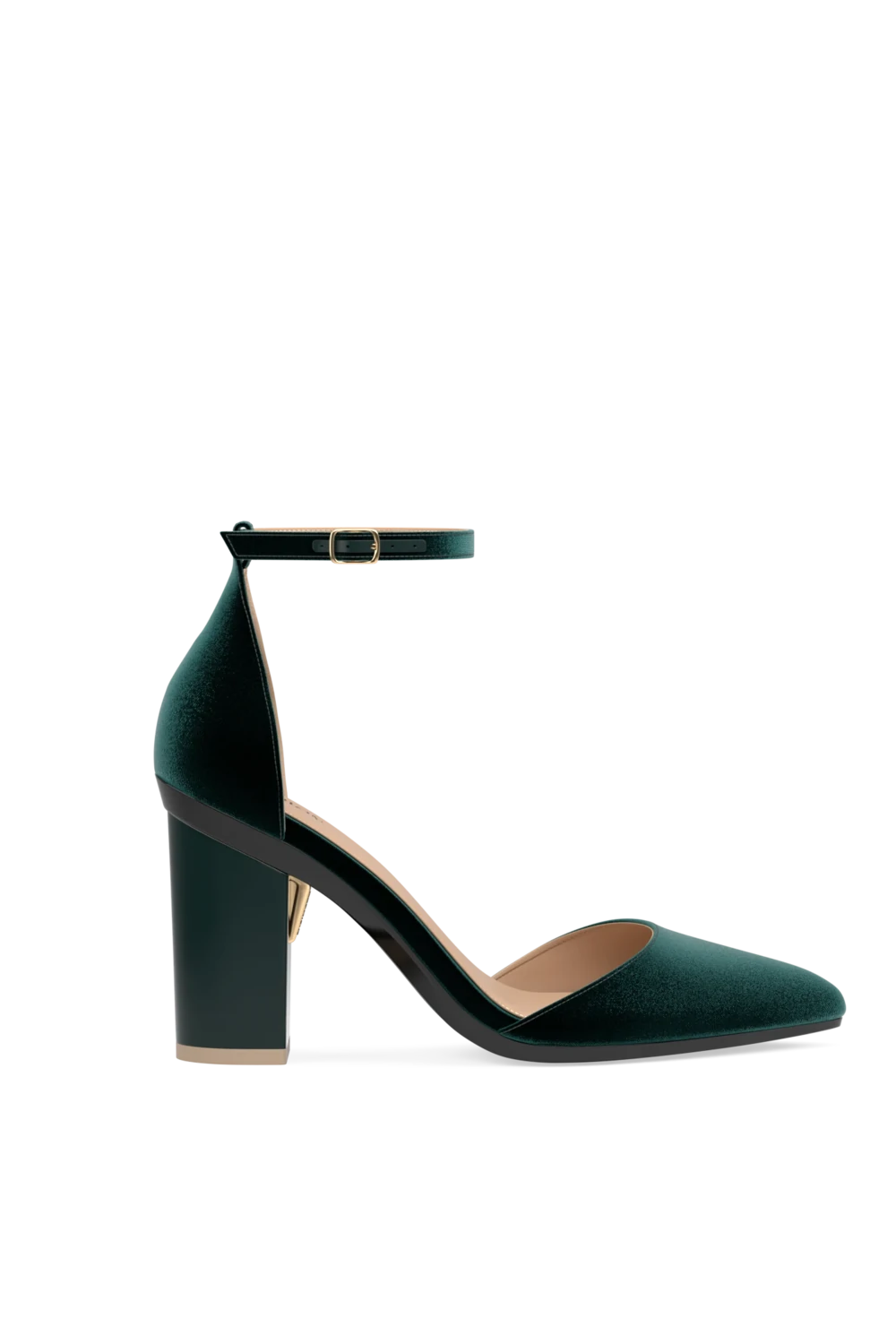 The D'Orsay - Forest Velvet 4 Block