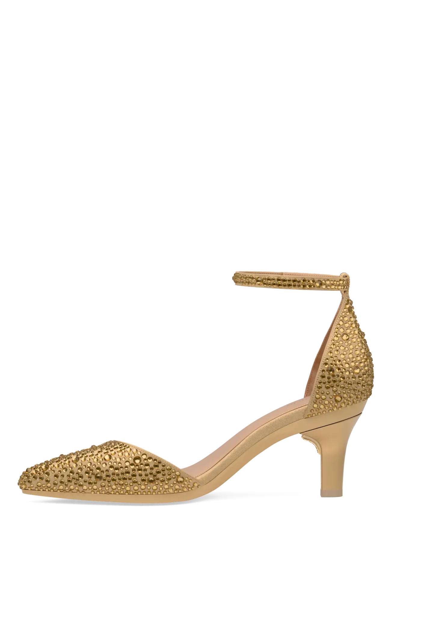The D'Orsay - Gold Mixed Rhinestone 3 Stiletto