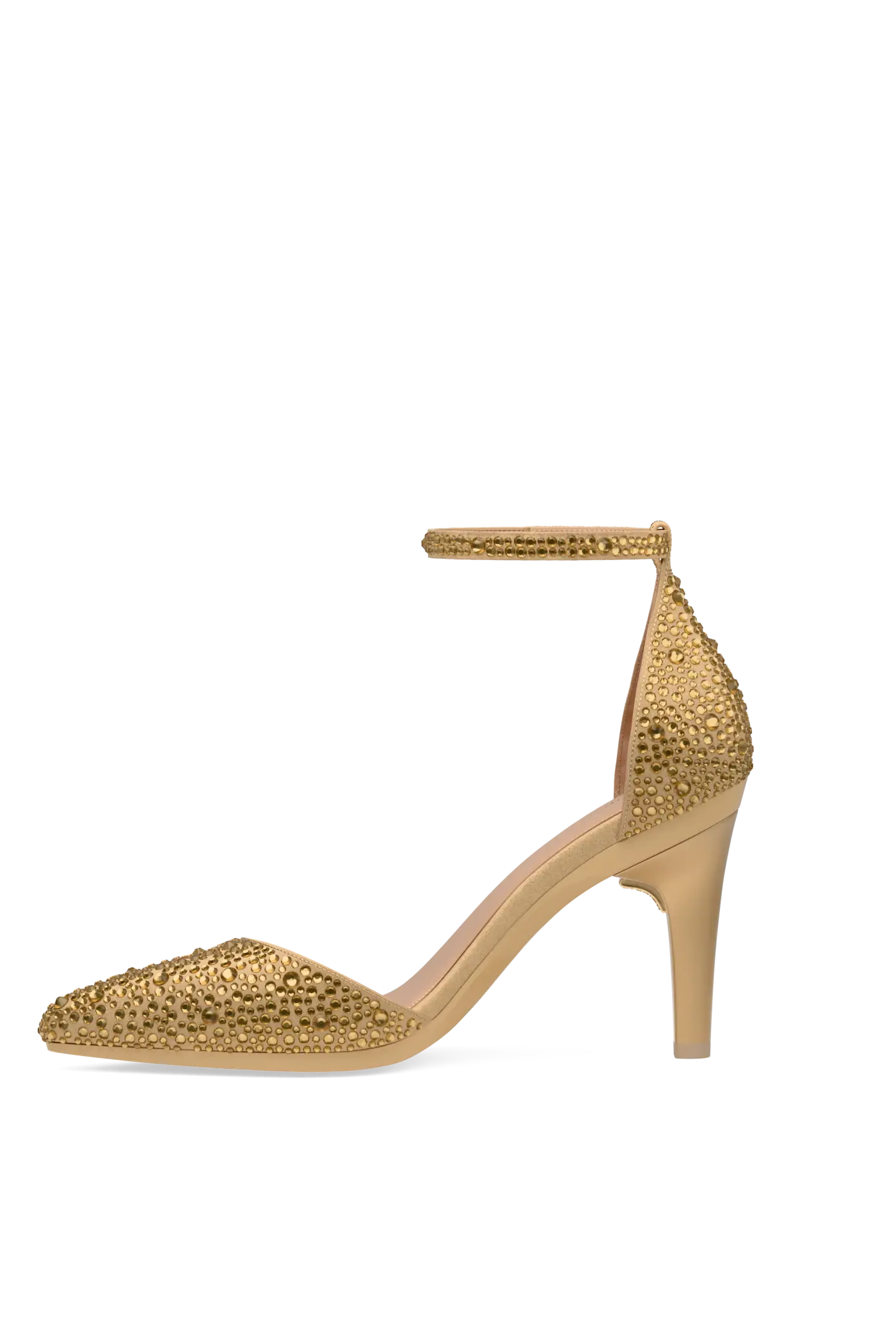 The D'Orsay - Gold Mixed Rhinestone 4 Stiletto